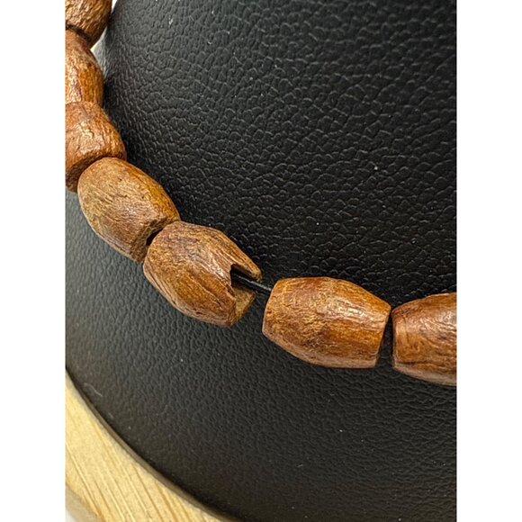 Handcrafted Wooden Beaded Bracelet - Picture 3 of 7